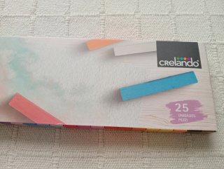Pack de 25 Tizas pastel