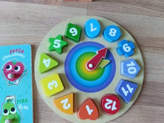 Lote juegos de madera educativos
