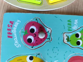 Lote juegos de madera educativos