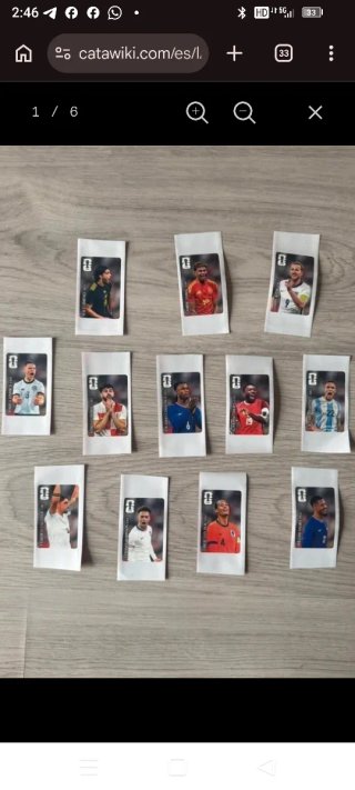 Pack 12 Cromos Panini Coca-Cola Mundial
