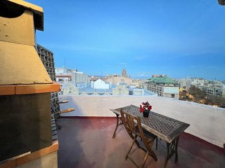 Ático en alquiler en La Dreta de l'Eixample en Barcelona