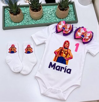 Conjunto bebé personalizado María