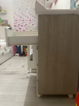 Cajonera cambiador bañera bebé TRAMA