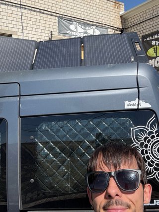 PLACA SOLAR BLUETTI 120w - IDEAL CAMPER PORTATIL