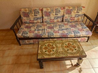 Conjunto Salón Madera MACIZA (NEGOCIABLE)