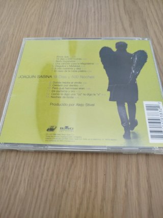 CD Joaquín Sabina 19 Días y 500 Noches (1999)