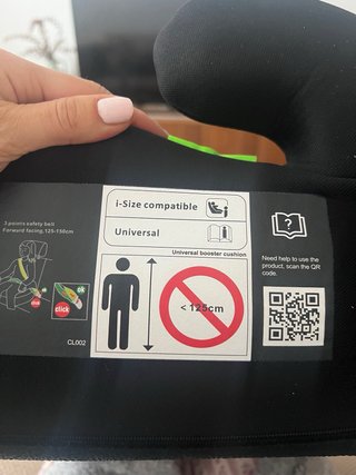 Elevador coche niños negro. Nuevo a estrenar
