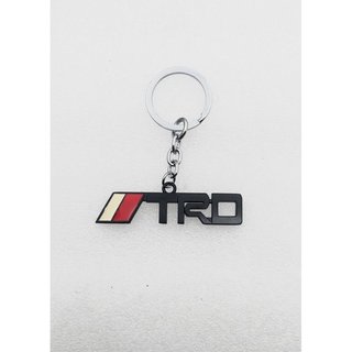 LLAVERO METALICO TOYOTA 3D LOGO NEGRO TRD REGALO