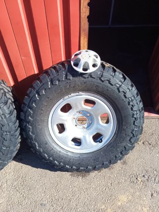 Toyo Mud Terrain 265/75R16  y llantas Nissan