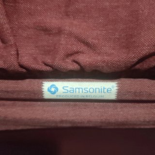Maleta Vintage Samsonite Roja