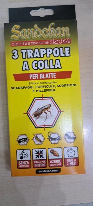 Sandokan 3 Trappole a Colla per Blatte