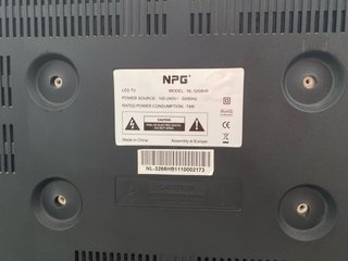 TV LED NPG 32 Negra
