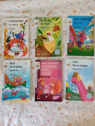 Libros lunes blanca de El Barco de Vapor
