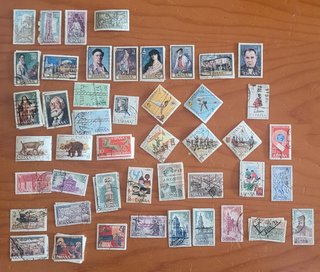 Lote sellos España 1971 (Franco)