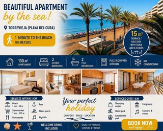 Piso en alquiler en Playa del Cura en Torrevieja