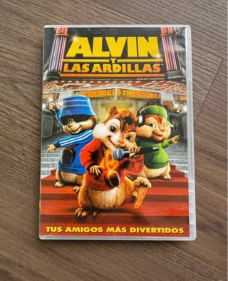 DVD Alvin y las Ardillas + Alvin y las Ardillas 2