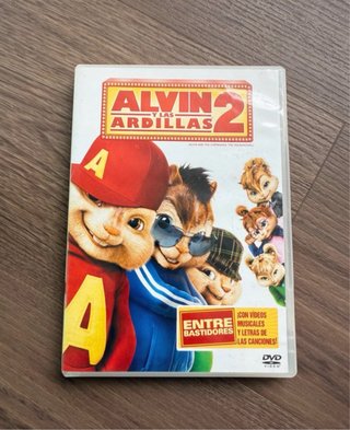 DVD Alvin y las Ardillas + Alvin y las Ardillas 2