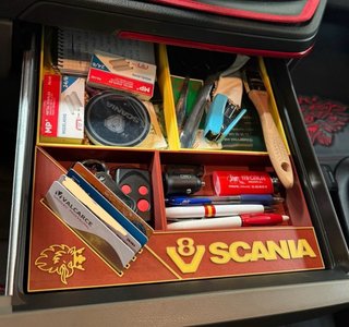 Organizador Scania V8