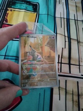 Carta Pokémon Mimikyu Básico 70 PS