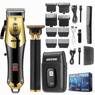 Kit Cortapelos Eléctrico WEEME Dorado