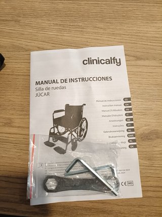 Silla de ruedas seminueva, usada durante 30 días.