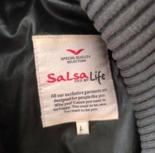 Chaqueta Negra Salsa