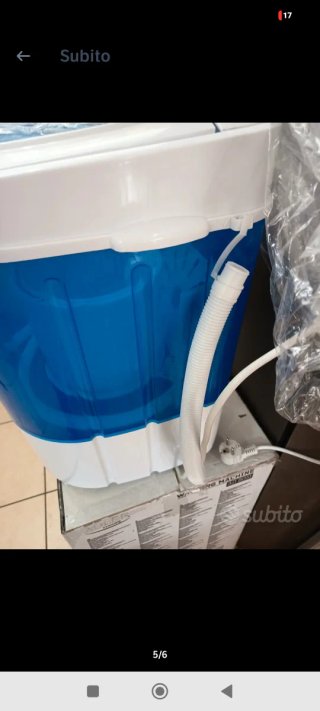 Lavatrice Portatile Adler 3kg Nuova