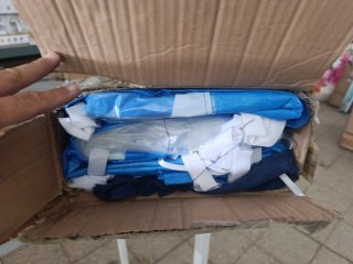 Paredes Carpa Relaxdays Set 4uds