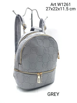 Zaino donna nero con logo
