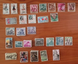 Lote sellos España 1969 (Franco)