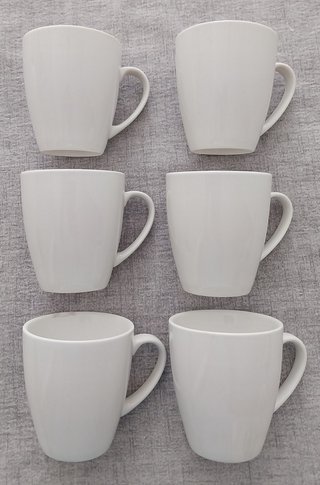 Set 6 tazze colazione Corsica 2009