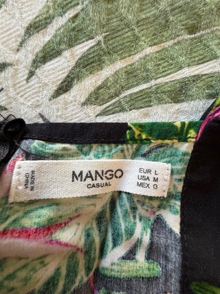 Mono largo estampado tropical