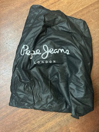 Borsa hobo Pepe Jeans marrone scamosciata