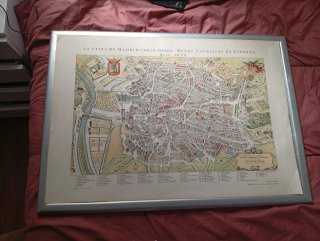 Plano Histórico Madrid 1635