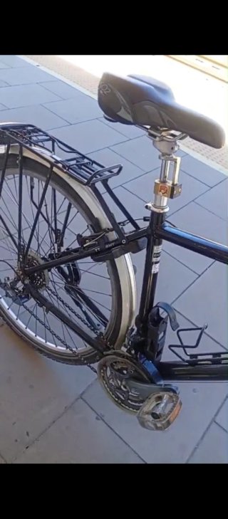 Bicicleta alemana cuidada