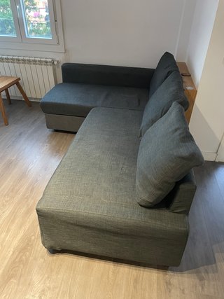 Sofá Cama Ikea Friheten L Gris