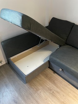 Sofá Cama Ikea Friheten L Gris