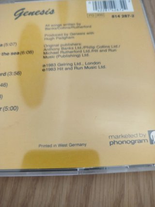 CD Genesis Mama (1983)