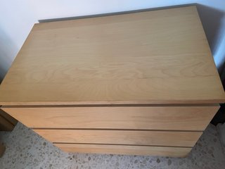 Cómoda 3 cajones Malm Ikea