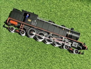 RENFE IBERTREN 2105 Locomotora Vapor 1600 MZA 242