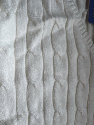 Jersey Polo Ralph Lauren Blanco Cable Knit