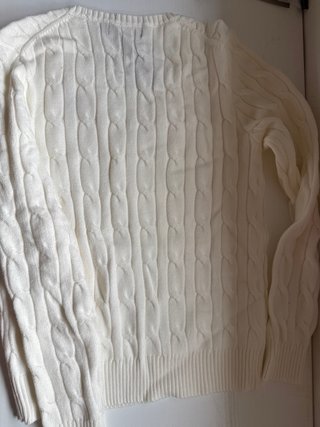 Jersey Polo Ralph Lauren Blanco Cable Knit
