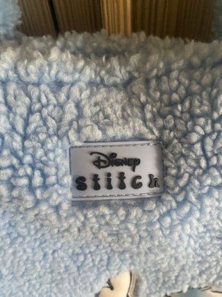 Borsa morbida Stitch azzurra