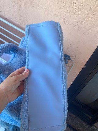 Borsa morbida Stitch azzurra