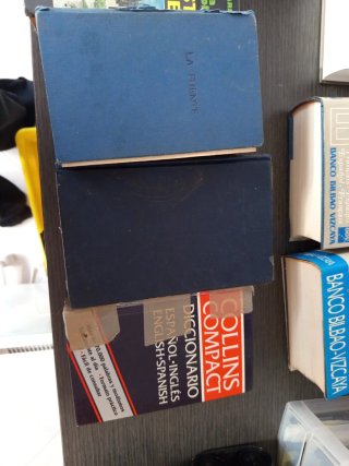 Diccionarios ingles, francés, gallego