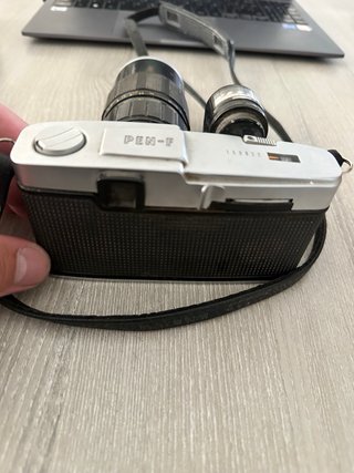 Olympus Pen F Cámara Analógica Plata