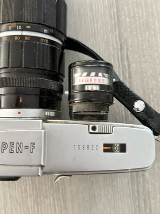 Olympus Pen F Cámara Analógica Plata