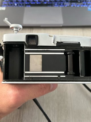 Olympus Pen F Cámara Analógica Plata