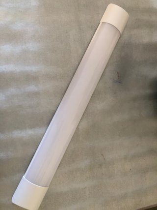 Lámpara LED de Plástico Blanco