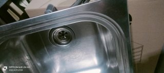 Fregadero 86cm con grifo
